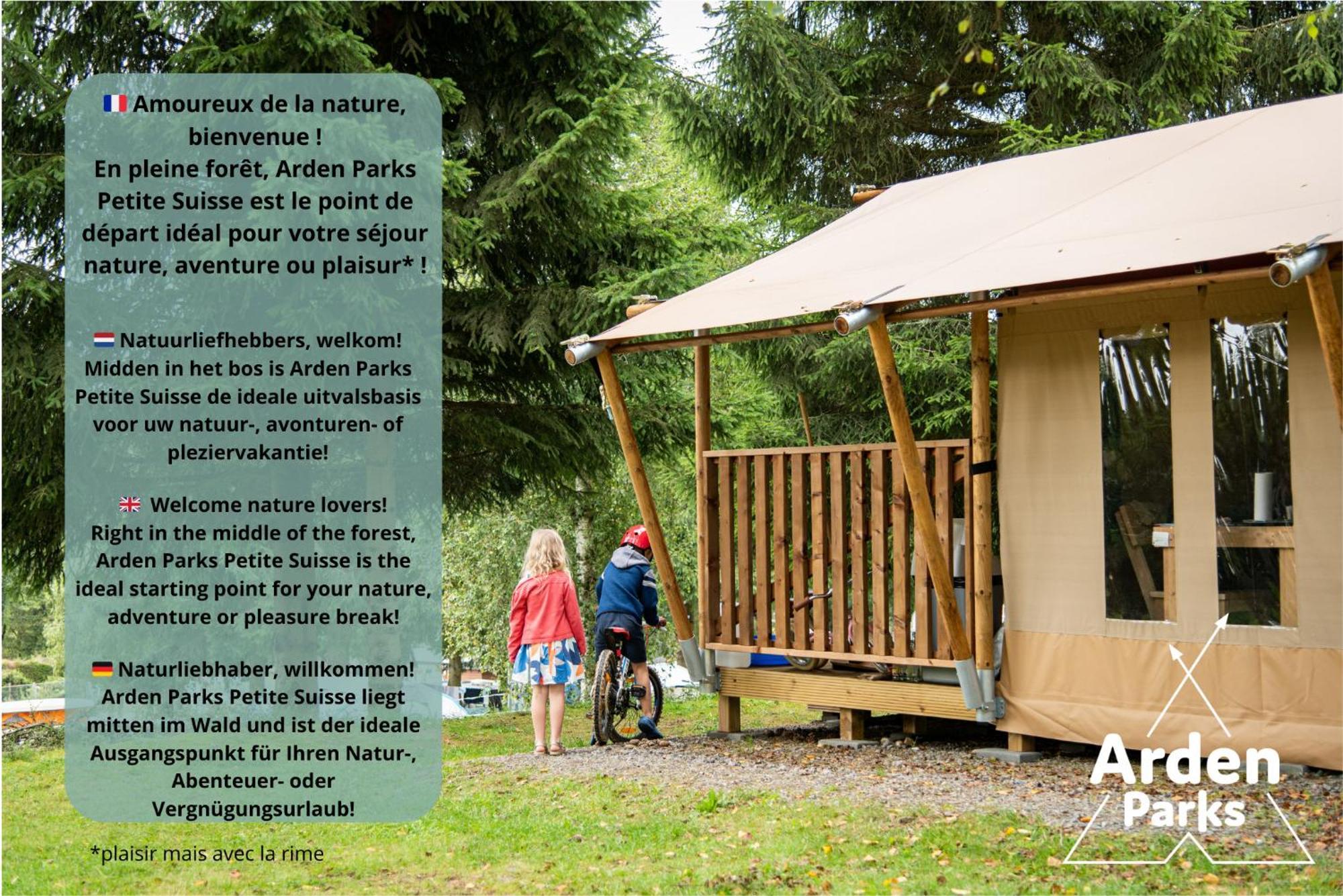 Ardenparks Petite Suisse Hotel Dochamps Buitenkant foto